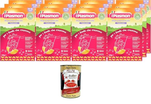 Plasmon La Pastina Maccheroncini Babynudeln seit mehr als 10 Monaten 12x300gr + Italian Gourmet polpa 400g Plasmon La Pastina Maccheroncini Babynudeln seit mehr als 10 Monaten 12x300gr + Italian Gourmet polpa 400g von Italian Gourmet E.R.