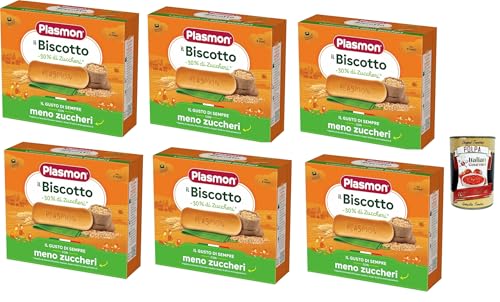 Plasmon il Biscotto -30% Zuccheri, 6x 320 g, 100% Grano Italiano Selezionato + Italian Gourmet polpa 400g Plasmon il Biscotto -30% Zuccheri, 6x 320 g, 100% Grano Italiano Selezionato + Italian Gourmet polpa 400g von Italian Gourmet E.R.