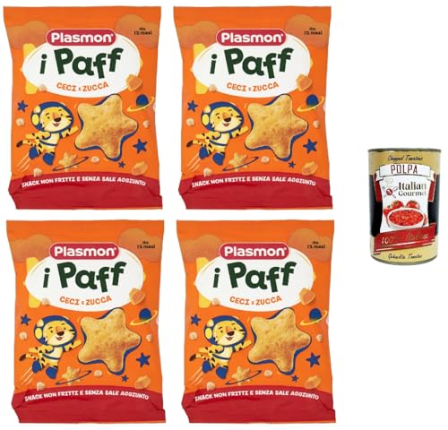 Plasmon snack Ceci e Zucca 4x 15g + Italian Gourmet polpa 400g Plasmon snack Ceci e Zucca 4x 15g + Italian Gourmet polpa 400g von Italian Gourmet E.R.