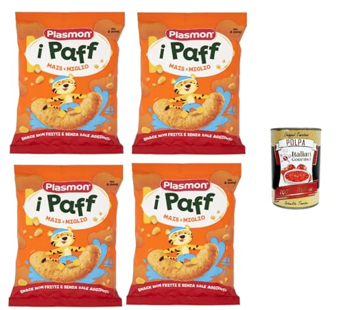 Plasmon snack Mais e Miglio 4x 15g + Italian Gourmet polpa 400g Plasmon snack Mais e Miglio 4x 15g + Italian Gourmet polpa 400g von Italian Gourmet E.R.