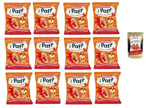 Plasmon snack Pomodoro e Carota 12x 15g + Italian Gourmet polpa 400g Plasmon snack Pomodoro e Carota 12x 15g + Italian Gourmet polpa 400g von Italian Gourmet E.R.