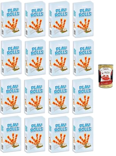 Playtime- PlayRolls Kokosgeschmack 16 x150gr + Italian Gourmet polpa 400g Playtime- PlayRolls Kokosgeschmack 16 x150gr + Italian Gourmet polpa 400g von Italian Gourmet E.R.