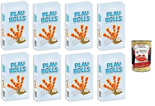 Playtime- PlayRolls Kokosgeschmack 8x150gr + Italian Gourmet polpa 400g Playtime- PlayRolls Kokosgeschmack 8x150gr + Italian Gourmet polpa 400g von Italian Gourmet E.R.