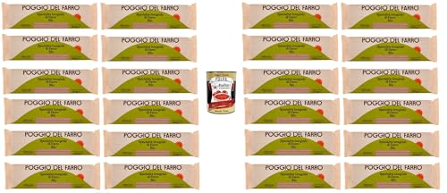 Poggio del Farro Spaghetti Specialità Integrale Di Farro Vollkorn-Dinkel-Spezialität 24x500gr + Italian Gourmet polpa 400g Poggio del Farro Spaghetti Specialità Integrale Di Farro Vollkorn-Dinkel-Spezialität 24x500gr + Italian Gourmet polpa 400g von Italian Gourmet E.R.