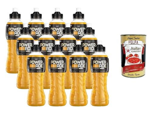 Powerade Golden Mango isotonisches Sportgetränk. 12 x 500ml + Italian Gourmet polpa 400g Powerade Golden Mango isotonisches Sportgetränk. 12 x 500ml + Italian Gourmet polpa 400g von Italian Gourmet E.R.
