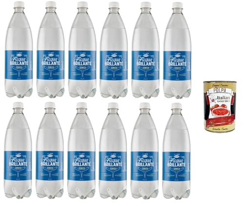 Recoaro Acqua Brillante, Tonica Italiana, Dissetante e Mixabile Brillantes Wasser, italienisches Tonic, durstlöschend und mischbar 12x 90cl+ Italian Gourmet polpa 400g Recoaro Acqua Brillante, Tonica Italiana, Dissetante e Mixabile Brillantes Wasser, italienisches Tonic, durstlöschend und mischbar 12x 90cl+ Italian Gourmet polpa 400g von Italian Gourmet E.R.