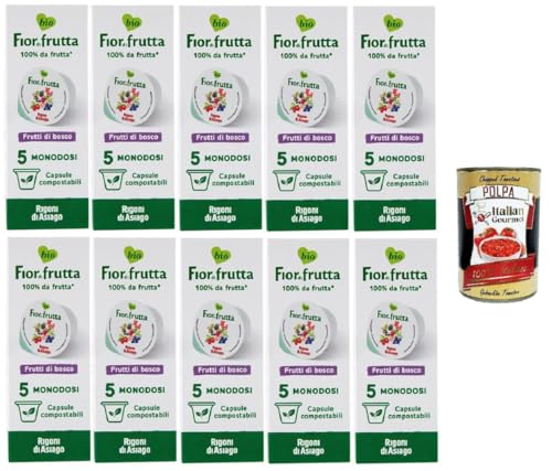 Rigoni di Asiago Fior di Frutta Confettura Frutti di Bosco 5 monodosi Fior di Frutta Wildbeermarmelade 5 Einzeldosen 10x100gr+Italian Gourmet Polpa di Pomodoro 400gr Rigoni di Asiago Fior di Frutta Confettura Frutti di Bosco 5 monodosi Fior di Frutta Wildbeermarmelade 5 Einzeldosen 10x100gr+Italian Gourmet Polpa di Pomodoro 400gr von Italian Gourmet E.R.
