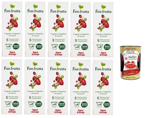 Rigoni di Asiago Fior di Frutta Confettura di Fragoline 5 monodosi Fior di Frutta Erdbeermarmelade 5 Einzeldosen 10x100gr +Italian Gourmet Polpa di Pomodoro 400gr Rigoni di Asiago Fior di Frutta Confettura di Fragoline 5 monodosi Fior di Frutta Erdbeermarmelade 5 Einzeldosen 10x100gr +Italian Gourmet Polpa di Pomodoro 400gr von Italian Gourmet E.R.