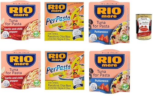 Rio Mare Per Pasta Testpaket Thunfischfur Pasta 12x 160g + Italian Gourmet polpa 400g von Italian Gourmet E.R.