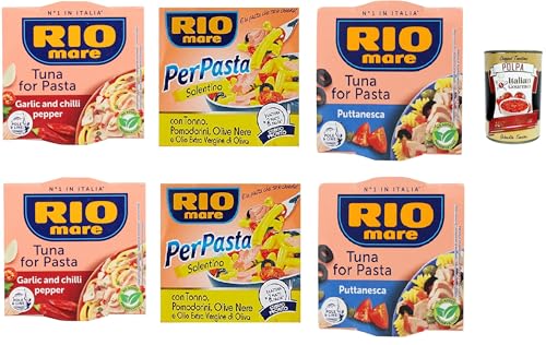 Rio Mare Per Pasta Testpaket Thunfischfur Pasta 6x 160g + Italian Gourmet polpa 400g Rio Mare Per Pasta Testpaket Thunfischfur Pasta 6x 160g + Italian Gourmet polpa 400g von Italian Gourmet E.R.
