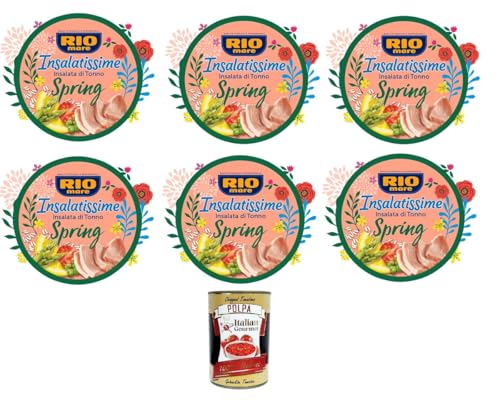 Rio Mare. Insalatissime Spring Thunfischsalat 6x 220gr+ Italian Gourmet polpa 400g Rio Mare. Insalatissime Spring Thunfischsalat 6x 220gr+ Italian Gourmet polpa 400g von Italian Gourmet E.R.