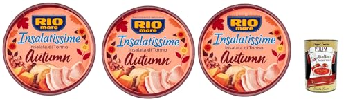 Rio mare Insalatissime Insalata di Tonno Autumn, Thunfischsalat mit Linsen, Buchweizen, Kürbis und Pilzen, 3x 220g + Italian Gourmet polpa 400g Rio mare Insalatissime Insalata di Tonno Autumn, Thunfischsalat mit Linsen, Buchweizen, Kürbis und Pilzen, 3x 220g + Italian Gourmet polpa 400g von Italian Gourmet E.R.