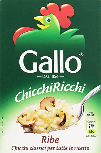 Riso Gallo Chicchi Ricchi Ribe superfeiner Reis 1 Kg Italienisch Parboiled von Italian Gourmet E.R.