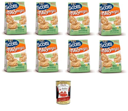 Riso Scotti Mai Senza Mais mit Rosmarin 8 x 60gr + Italian Gourmet polpa 400g Riso Scotti Mai Senza Mais mit Rosmarin 8 x 60gr + Italian Gourmet polpa 400g von Italian Gourmet E.R.