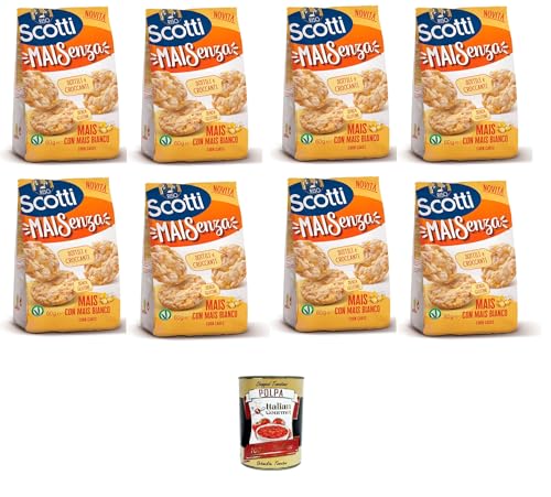 Riso Scotti Mai Senza Mit weißem Mais 8 x 60gr + Italian Gourmet polpa 400g Riso Scotti Mai Senza Mit weißem Mais 8 x 60gr + Italian Gourmet polpa 400g von Italian Gourmet E.R.