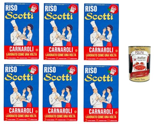 Riso Scotti- RIso Carnaroli Kollektion zum 160-jährigen Jubiläum 6 x 850gr + Italian Gourmet polpa 400g Riso Scotti- RIso Carnaroli Kollektion zum 160-jährigen Jubiläum 6 x 850gr + Italian Gourmet polpa 400g von Italian Gourmet E.R.