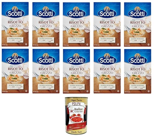 Riso Scotti Risotti Selection Risotto Lavorato a Grezzo Risotti Selection Reis Roh verarbeitetes Risotto 10x1 kg+ Italian Gourmet polpa 400g Riso Scotti Risotti Selection Risotto Lavorato a Grezzo Risotti Selection Reis Roh verarbeitetes Risotto 10x1 kg+ Italian Gourmet polpa 400g von Italian Gourmet E.R.