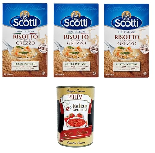 Riso Scotti Risotti Selection Risotto Lavorato a Grezzo Risotti Selection Reis Roh verarbeitetes Risotto 3x1 kg+ Italian Gourmet polpa 400g Riso Scotti Risotti Selection Risotto Lavorato a Grezzo Risotti Selection Reis Roh verarbeitetes Risotto 3x1 kg+ Italian Gourmet polpa 400g von Italian Gourmet E.R.