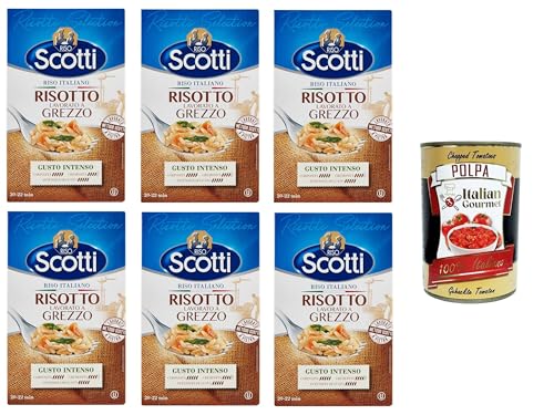 Riso Scotti Risotti Selection Risotto Lavorato a Grezzo Risotti Selection Reis Roh verarbeitetes Risotto 6x1 kg+ Italian Gourmet polpa 400g Riso Scotti Risotti Selection Risotto Lavorato a Grezzo Risotti Selection Reis Roh verarbeitetes Risotto 6x1 kg+ Italian Gourmet polpa 400g von Italian Gourmet E.R.