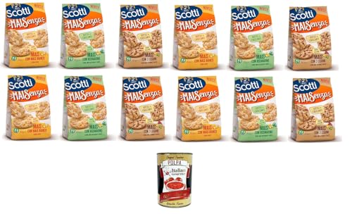 Riso Scotti TestPaket Mai senza Weißer Mais, Rosmarin, drei Hülsenfrüchte 12 x 60gr + Italian Gourmet polpa 400g Riso Scotti TestPaket Mai senza Weißer Mais, Rosmarin, drei Hülsenfrüchte 12 x 60gr + Italian Gourmet polpa 400g von Italian Gourmet E.R.
