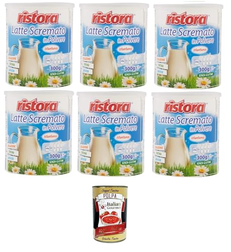 Ristora- Latte scremato in polvere Instant-Magermilchpulver 6x300gr + Italian Gourmet polpa 400gr Ristora- Latte scremato in polvere Instant-Magermilchpulver 6x300gr + Italian Gourmet polpa 400gr von Italian Gourmet E.R.