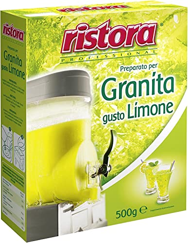 Ristora Professional Preparato per Granita al Limone Vorbereitet für Zitronengranita Glutenfrei 500g von Italian Gourmet E.R.