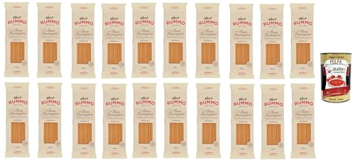 Rummo Bucatini n° 6 Pasta Lenta Lavorazione Teigwaren aus Hartweizengrieß Bronze-Zeichnung 20x 500g + Italian Gourmet polpa 400g Rummo Bucatini n° 6 Pasta Lenta Lavorazione Teigwaren aus Hartweizengrieß Bronze-Zeichnung 20x 500g + Italian Gourmet polpa 400g von Italian Gourmet E.R.