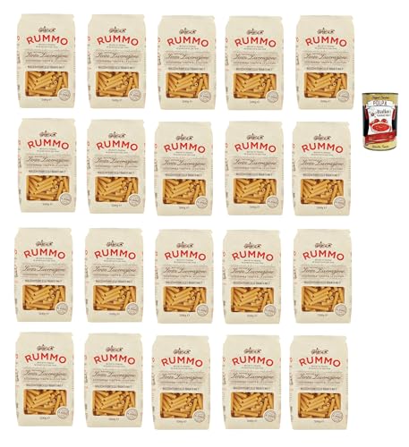 Rummo Maccheroncelli N° 7 Pasta Lenta Lavorazione Teigwaren aus Hartweizengrieß Bronze-Zeichnung 20x 500g + Italian Gourmet polpa 400g Rummo Maccheroncelli N° 7 Pasta Lenta Lavorazione Teigwaren aus Hartweizengrieß Bronze-Zeichnung 20x 500g + Italian Gourmet polpa 400g von Italian Gourmet E.R.