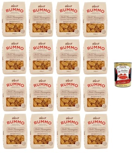 Rummo Mafaldotte N°159 Pasta Lenta Lavorazione Teigwaren aus Hartweizengrieß Bronze-Zeichnung 16x 500gr + Italian Gourmet polpa 400g Rummo Mafaldotte N°159 Pasta Lenta Lavorazione Teigwaren aus Hartweizengrieß Bronze-Zeichnung 16x 500gr + Italian Gourmet polpa 400g von Italian Gourmet E.R.
