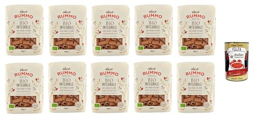 Rummo Pasta Integrale Mezzi Rigatoni N° 51, Vollkornnudeln Nudeln Vollkorn Italienische Pasta 10x 500g + Italian Gourmet polpa 400g Rummo Pasta Integrale Mezzi Rigatoni N° 51, Vollkornnudeln Nudeln Vollkorn Italienische Pasta 10x 500g + Italian Gourmet polpa 400g von Italian Gourmet E.R.