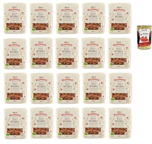 Rummo Pasta Integrale Mezzi Rigatoni N° 51, Vollkornnudeln Nudeln Vollkorn Italienische Pasta 20x 500g + Italian Gourmet polpa 400g Rummo Pasta Integrale Mezzi Rigatoni N° 51, Vollkornnudeln Nudeln Vollkorn Italienische Pasta 20x 500g + Italian Gourmet polpa 400g von Italian Gourmet E.R.