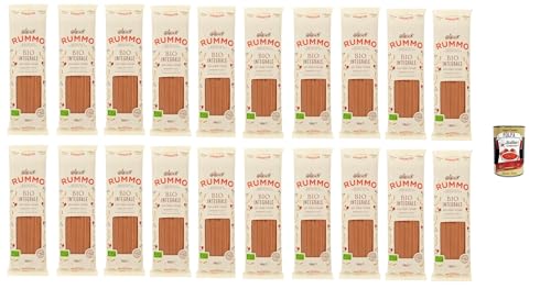Rummo Pasta Integrale Spaghetti N° 3, Vollkornnudeln Nudeln Vollkorn Italienische Pasta 20x 500g + Italian Gourmet polpa 400g Rummo Pasta Integrale Spaghetti N° 3, Vollkornnudeln Nudeln Vollkorn Italienische Pasta 20x 500g + Italian Gourmet polpa 400g von Italian Gourmet E.R.