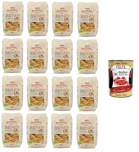 Rummo Pasta Penne Rigate Nr. 66 16x500gr+ Italian Gourmet polpa 400g Rummo Pasta Penne Rigate Nr. 66 16x500gr+ Italian Gourmet polpa 400g von Italian Gourmet E.R.