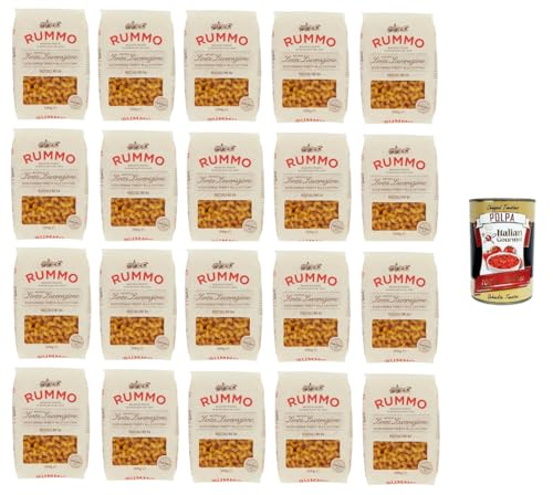 Rummo Riccioli n° 54 Pasta Lenta Lavorazione Teigwaren aus Hartweizengrieß Bronze-Zeichnung 20x 500g + Italian Gourmet polpa 400g Rummo Riccioli n° 54 Pasta Lenta Lavorazione Teigwaren aus Hartweizengrieß Bronze-Zeichnung 20x 500g + Italian Gourmet polpa 400g von Italian Gourmet E.R.