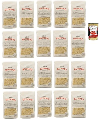 Rummo Semi di Orzo n° 27 Pasta Lenta Lavorazione Teigwaren aus Hartweizengrieß Bronze-Zeichnung 20x 500g + Italian Gourmet polpa 400g Rummo Semi di Orzo n° 27 Pasta Lenta Lavorazione Teigwaren aus Hartweizengrieß Bronze-Zeichnung 20x 500g + Italian Gourmet polpa 400g von Italian Gourmet E.R.