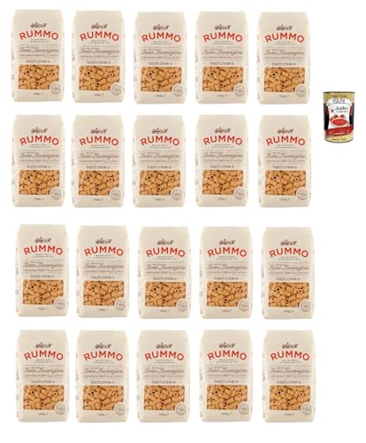 Rummo Tubetti zita n° 31 Pasta Lenta Lavorazione Teigwaren aus Hartweizengrieß Bronze-Zeichnung 20x 500g + Italian Gourmet polpa 400g Rummo Tubetti zita n° 31 Pasta Lenta Lavorazione Teigwaren aus Hartweizengrieß Bronze-Zeichnung 20x 500g + Italian Gourmet polpa 400g von Italian Gourmet E.R.