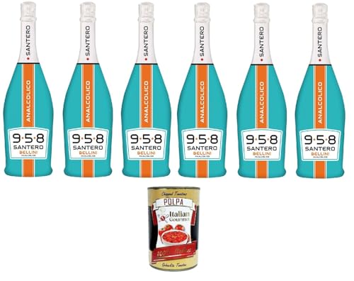 SANTERO 958 Bellini 0% Alkoholfrei 6x 750ml + Italian Gourmet polpa 400g SANTERO 958 Bellini 0% Alkoholfrei 6x 750ml + Italian Gourmet polpa 400g von Italian Gourmet E.R.