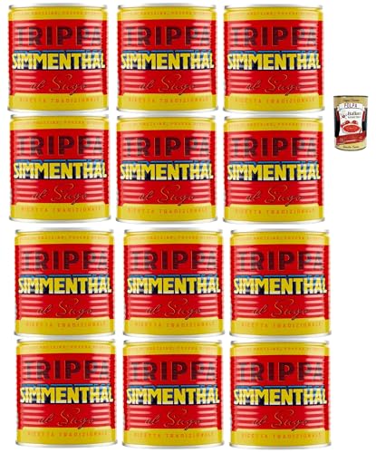 SIMMENTHAL Trippa al sugo, Kaldaunen 12x 420 g Kutteln Fleisch in dose tripe italien + Italian Gourmet polpa 400g SIMMENTHAL Trippa al sugo, Kaldaunen 12x 420 g Kutteln Fleisch in dose tripe italien + Italian Gourmet polpa 400g von Italian Gourmet E.R.