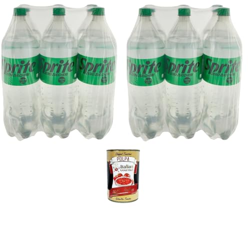 SPRITE DRINK ZERO FLASCHE Zitronengetränk Limette 1,5Lt kohlensäurehaltiges Getränk alkoholfreies Getränk zuckerfrei soft drink 12 X 1,5 LT + Italian Gourmet polpa 400g SPRITE DRINK ZERO FLASCHE Zitronengetränk Limette 1,5Lt kohlensäurehaltiges Getränk alkoholfreies Getränk zuckerfrei soft drink 12 X 1,5 LT + Italian Gourmet polpa 400g von Italian Gourmet E.R.