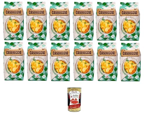 Salati Preziosi Casereccia Rosmarino, patatine al gusto di rosmarino Casereccia Rosmarino, Chips mit Rosmaringeschmack 12x135gr +Italian Gourmet pelati 400gr Salati Preziosi Casereccia Rosmarino, patatine al gusto di rosmarino Casereccia Rosmarino, Chips mit Rosmaringeschmack 12x135gr +Italian Gourmet pelati 400gr von Italian Gourmet E.R.
