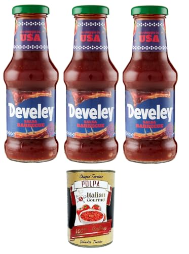 Salsa Barbecue Souce Glasflasche 3x 250 ml+ Italian Gourmet polpa 400g Salsa Barbecue Souce Glasflasche 3x 250 ml+ Italian Gourmet polpa 400g von Italian Gourmet E.R.