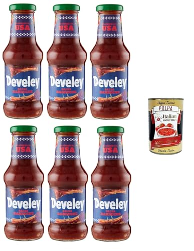 Salsa Barbecue Souce Glasflasche 6x 250 ml+ Italian Gourmet polpa 400g Salsa Barbecue Souce Glasflasche 6x 250 ml+ Italian Gourmet polpa 400g von Italian Gourmet E.R.