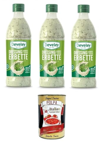 Salsa Dressing Erbette Sauce 3x 500ml + Italian Gourmet polpa 400g Salsa Dressing Erbette Sauce 3x 500ml + Italian Gourmet polpa 400g von Italian Gourmet E.R.