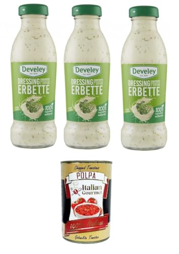 Salsa Dressing Erbette Sauce 3x230ml + Italian Gourmet polpa 400g Salsa Dressing Erbette Sauce 3x230ml + Italian Gourmet polpa 400g von Italian Gourmet E.R.