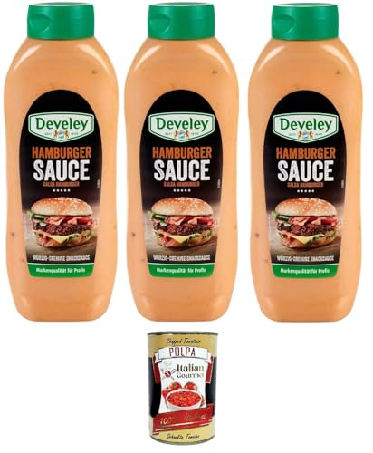 Salsa Hamburger Squeeze Sauce 3x 875 ml+ Italian Gourmet polpa 400g Salsa Hamburger Squeeze Sauce 3x 875 ml+ Italian Gourmet polpa 400g von Italian Gourmet E.R.