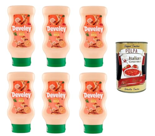 Salsa Rosa Soße Squeeze 6x 410ml + Italian Gourmet polpa 400g Salsa Rosa Soße Squeeze 6x 410ml + Italian Gourmet polpa 400g von Italian Gourmet E.R.