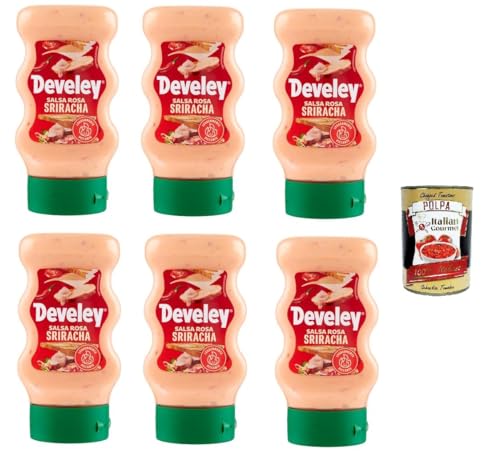 Salsa Rosa Sriracha Leicht scharf Squeeze 6 x 250g+ Italian Gourmet Polpa 400g Salsa Rosa Sriracha Leicht scharf Squeeze 6 x 250g+ Italian Gourmet Polpa 400g von Italian Gourmet E.R.