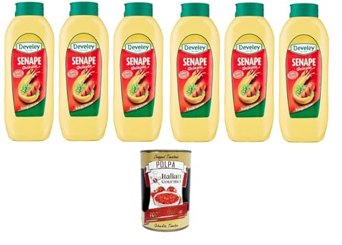 Salsa Senape Delicata Zarte Senfsauce TOPDOWN 6x 875ml+ Italian Gourmet polpa 400g Salsa Senape Delicata Zarte Senfsauce TOPDOWN 6x 875ml+ Italian Gourmet polpa 400g von Italian Gourmet E.R.