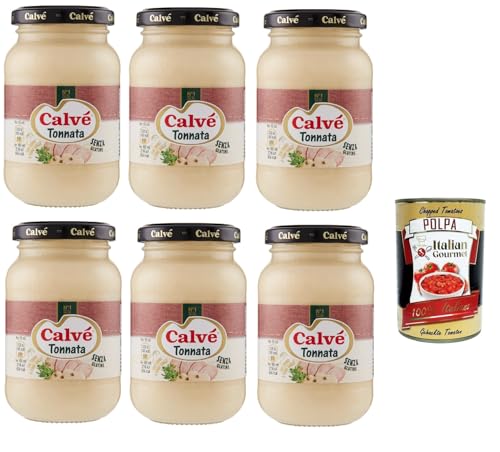 Salsa Tonnata Thunfischsauce würzen soße Salad sauce 6x 225 ml + Italian Gourmet polpa 400g Salsa Tonnata Thunfischsauce würzen soße Salad sauce 6x 225 ml + Italian Gourmet polpa 400g von Italian Gourmet E.R.
