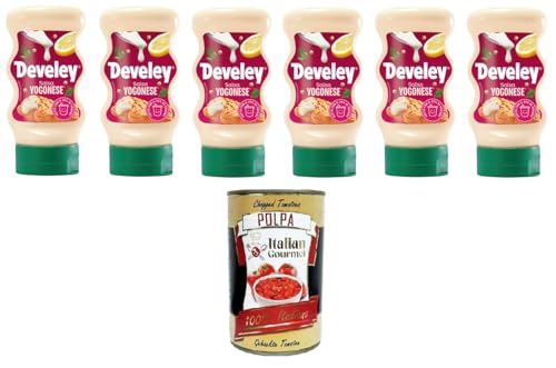 Salsa Yogonese, Sauce hergestellt mit 29% Joghurt 6x 250ml+ Italian Gourmet polpa 400g Salsa Yogonese, Sauce hergestellt mit 29% Joghurt 6x 250ml+ Italian Gourmet polpa 400g von Italian Gourmet E.R.